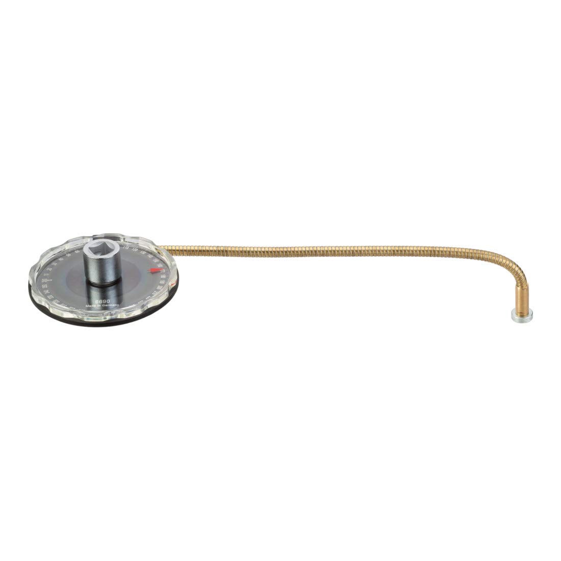 HAZET Mechanische Winkelscheibe 6690, 1/2 Zoll (12,5 mm) Vierkant | Antrieb 1/2 Zoll (12,5 mm) Vierkant hohl, Abtrieb 1/2 Zoll (12,5 mm) Vierkant massiv, 291 g, Netto-Gewicht (kg): 0.29 kg