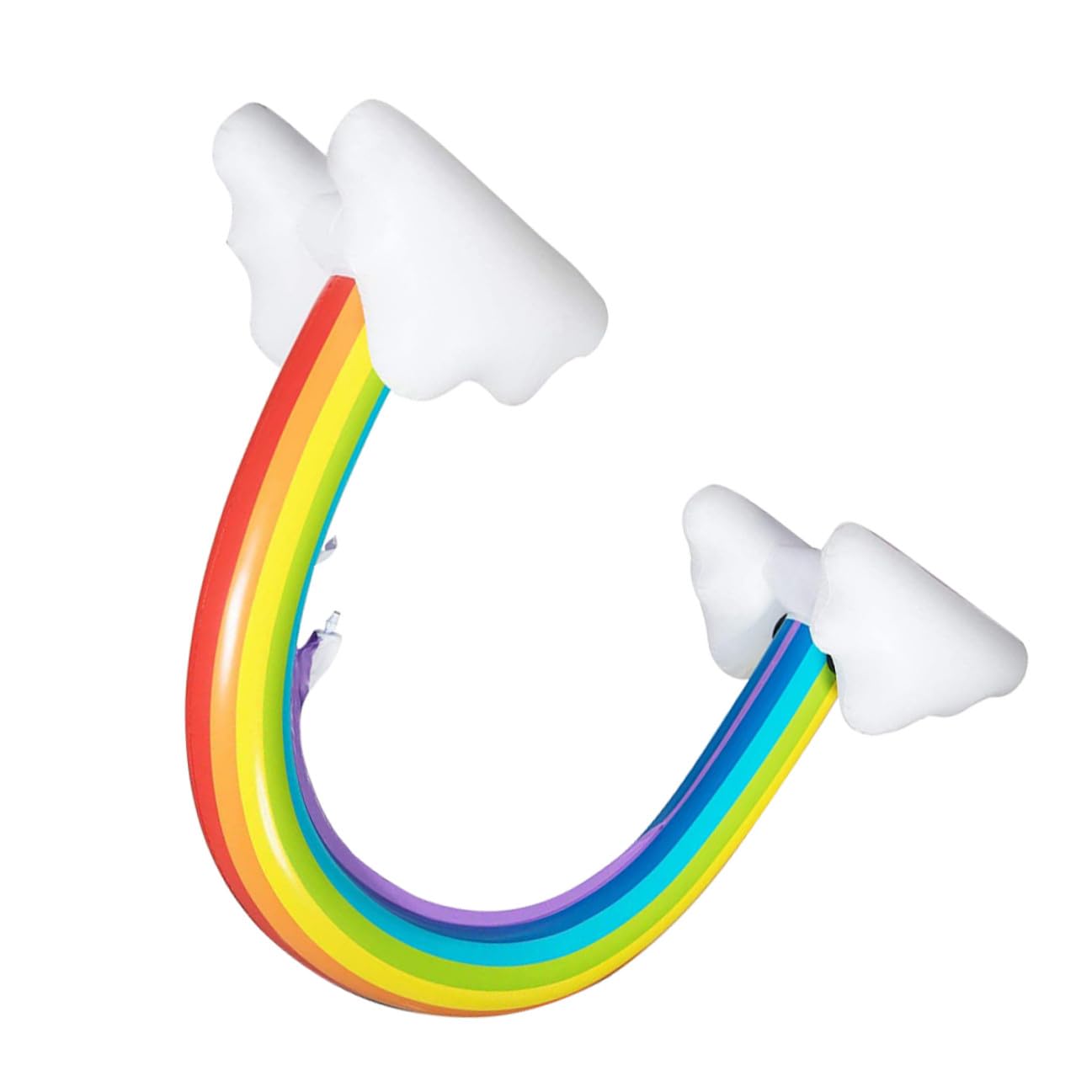 Jouet Arroseur Arc-en-Ciel Gonflable 1pc en PVC pour Garçon et Filles | Sprays D’eau, Facile à Nettoyer, pour Jardin et Plage, Accessoire de Jeu Extérieur