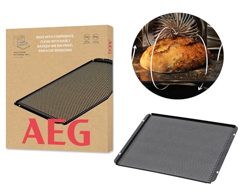 AEG Patisserie Easy2Clean Backblech mit Antihaftbeschichtung, Brot oder Kekse wie vom Profi, kein Backpapier, Keramikbeschichtung erleichtert Reinigung, COTE2CBAKE, BxTxH: 46,3 x 38,5 x 1,1 cm