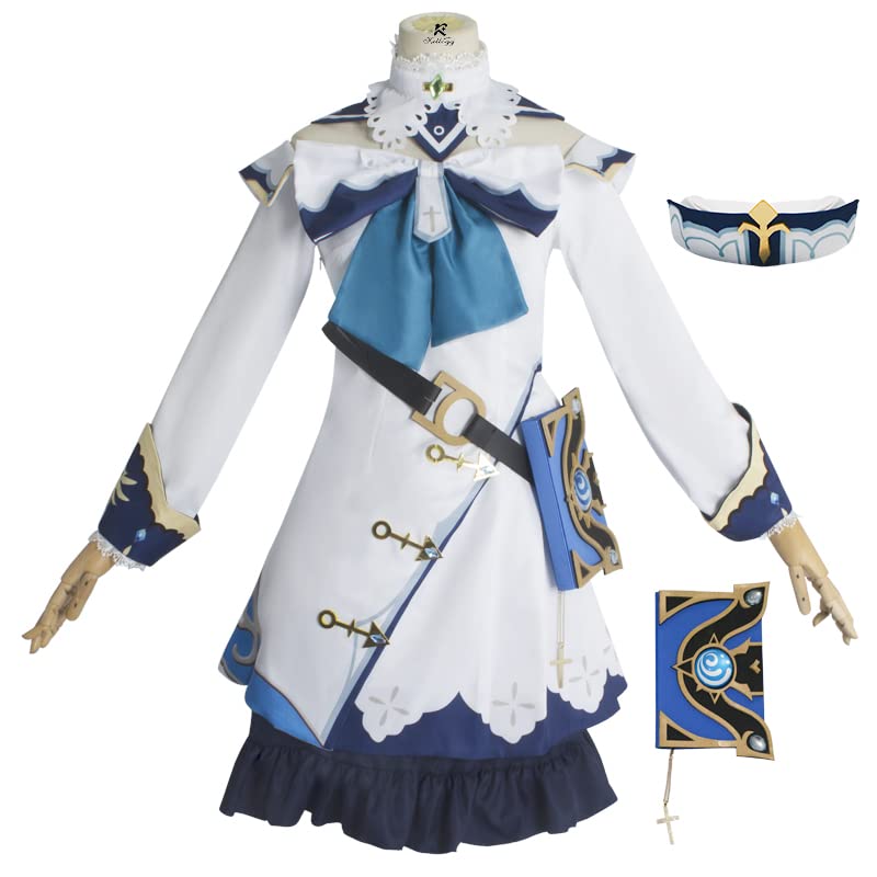 KKELLOGG Costume Outfit HutaoVentiKlee Cosplay Outfit Halloween Full Set