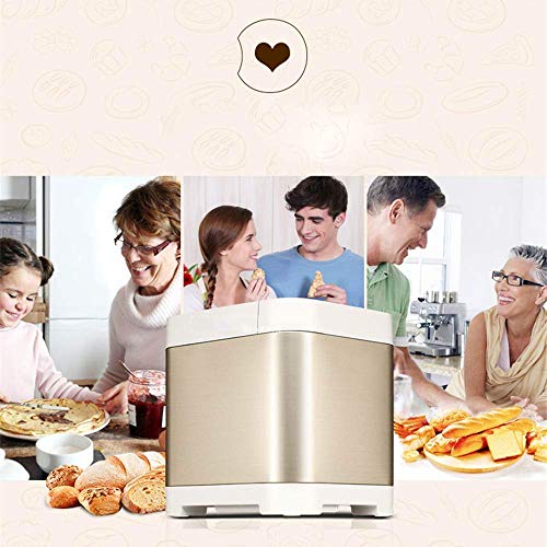 ALYR Automatische Brotbackmaschine, Brotbackautomaten Multifunktionales Intelligent Yogurt Fermentation Cake Maker 450G… – Bild 3