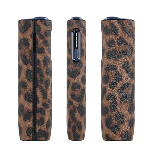 VANSUKY Leopard Serie Schutzhülle kompatibel mit iQOS i ONE Stilvolles Wilddesign Kratzfest Stoßfest Luxuriöses Gefühl