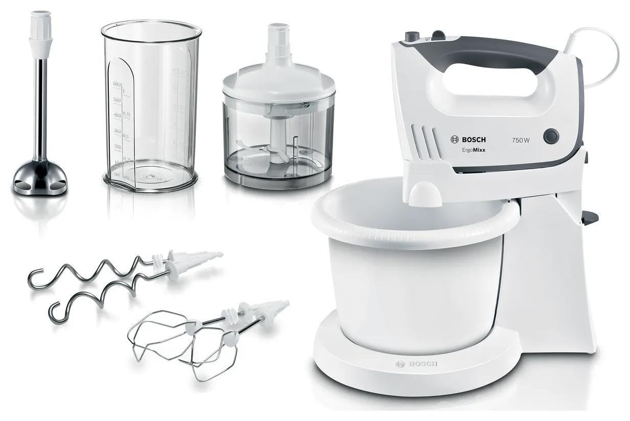 Bosch Mfq37490 Mixer Handmixer 750 W Grau, Wei? (mfq37490)