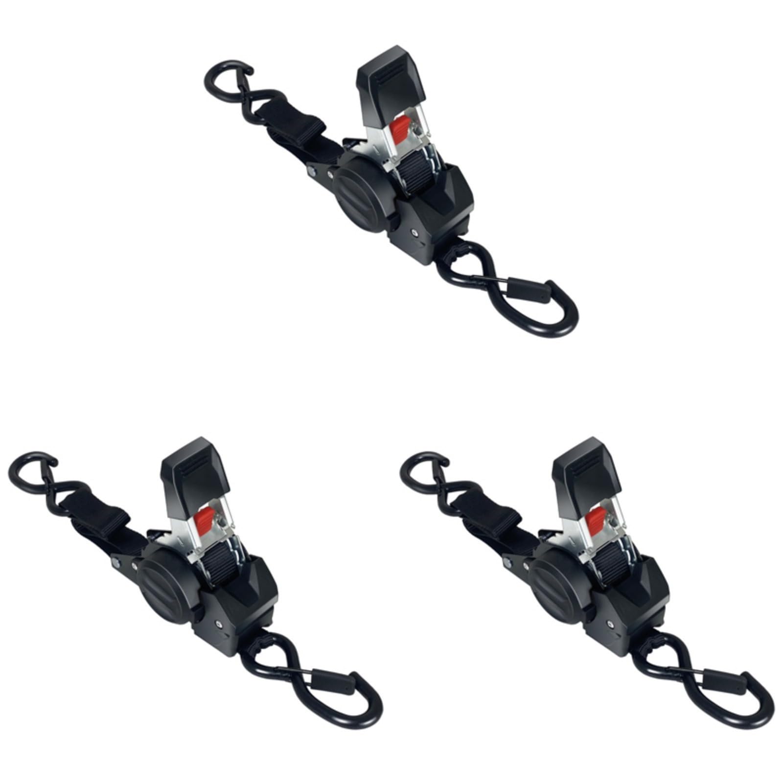 Automatischer Spanngurt mit weichem Clip, einziehbares Design für Motorrad, LKW, Ladungsschutz, robuste Konstruktion, robuster Gurt