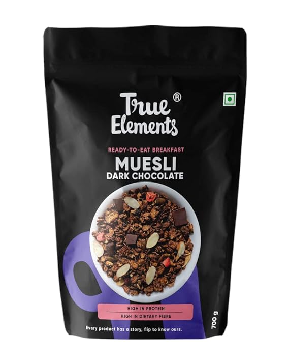 True Elements Dark Chocolate Muesli True Elements Dark Chocolate Muesli