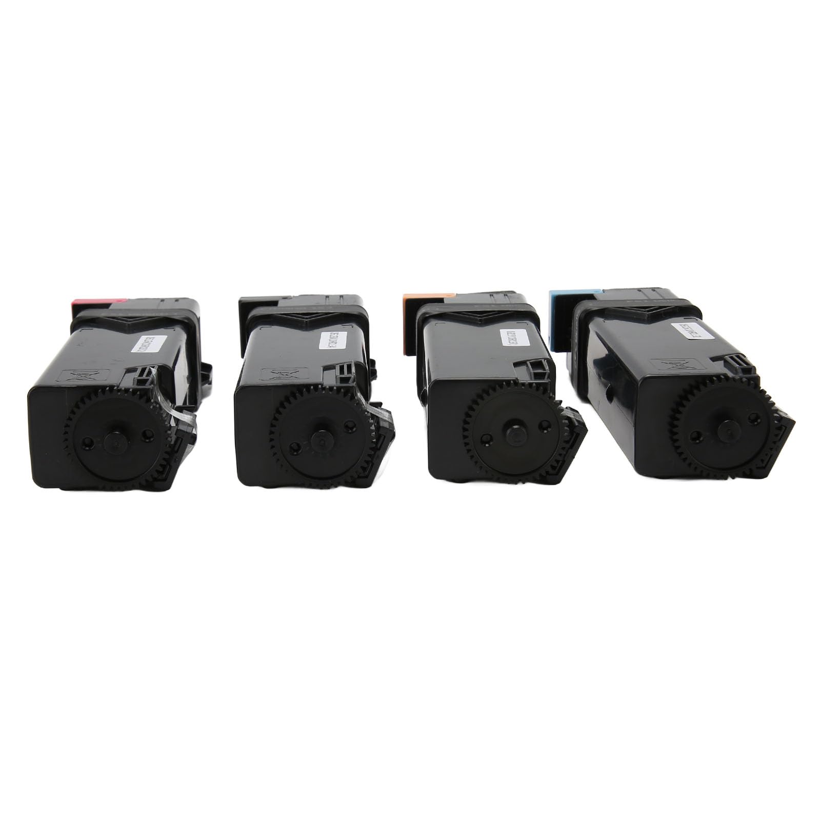 Juego de Cartuchos de Tóner de 4 Uds de Alto Volumen Compatible con Phaser 6125 Ideal para Uso en el Hogar y la Oficina Material de PVC