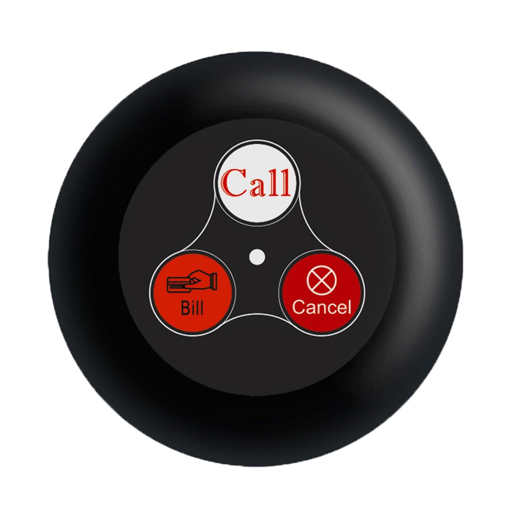 Restaurante Buscapersonas, Wireless Camarero Servicio de Atención al Cliente Sistema de Llamadas Reloj Receptor Botón de llamada (SU-R169-C03(1 * 10))