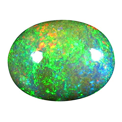 Opale arc-en-ciel d'Éthiopie de 4.07 ct, une pierre précieuse de haute joaillerie