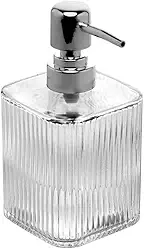 LYOR - Porta Sabonete Líquido de Vidro Lines 420ml