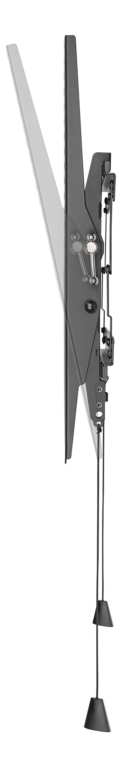 Deltaco ARM-0203 - Soporte de Pared Inclinable, Plegable, Apto para Pantalla de 32 a 70" - Negro