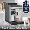 Máquina de espresso automática De'Longhi Magnifica Evo con espumador de leche, Plata | Fabricante #1 de máquinas de espresso en el mundo, 7 recetas de un toque, espumador, molinillo incorporado, prepara tu bebida personalizada 4