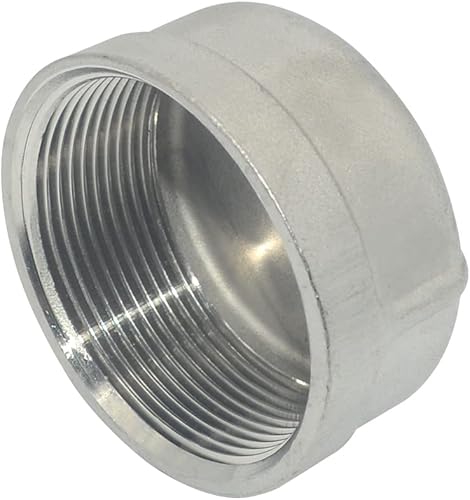 Miniatura 3 de Tapa de 2", NPT hembra roscada de tubería fundida,Acero inoxidable 304