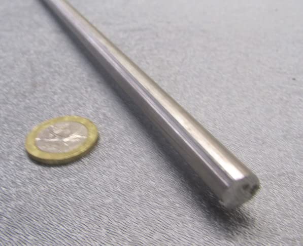 303 Stainless Steel Round Rod .375" Diameter x 6 Foot Length 1 Piece
