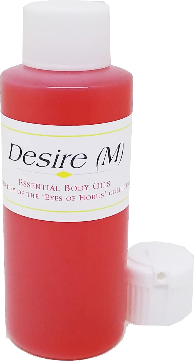 TCEShop Desire - Type for Men Cologne Body Oil Fragrance [Flip Cap - Red - 2 oz.] - ID#23964