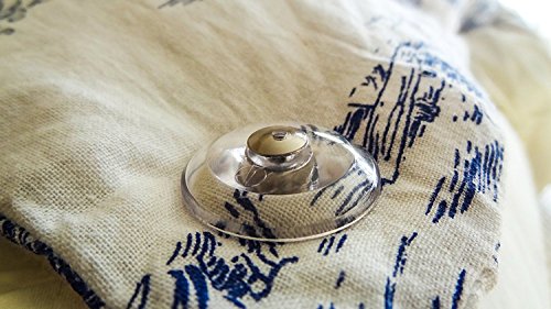 PinionPins Clear Magnetic Duvet Clips with Key! - Patented Duvet & Comforter Clip Pinning System - Stronger Than Traditional Duvet Fasteners Like Duvet Donuts. (8 Clear Pins with Key)