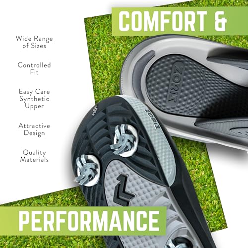 ZORIZ Zoomy Golf Sandals - Unisex Golf Flip Flops With Removable Tornado Golf Cleats - Mens and Womens Sandals for Walking, Beach, or Sports4