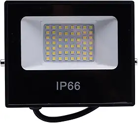 Refletor Led SMD IP66 100W Luminaria Holofote 6500k Prova D' Agua Branco Frio Bivolt