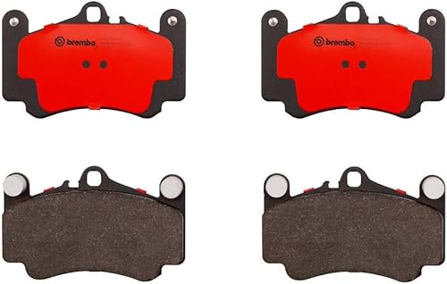 Brembo P65011N Juego de pastillas de freno de disco delantero de cerámica premium PORSCHE OE# 99635194910