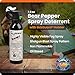 UDAP Pepper Power Bear Spray Self Defense Deterrent with Griz Guard Holster for Camping, Hiking, Fishing, Powerful Blast Pattern, 30 ft Fog Barrier, 12DCH, 9.2 oz, 2 Pack
