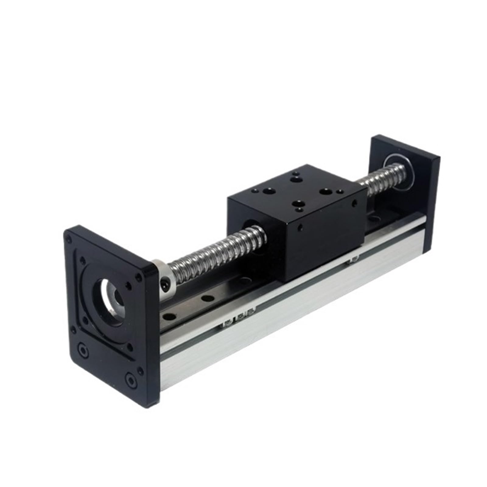 Dual Optical Axis Manual Sliding Table Rail Guide SFU1605 Linear Guide Stage Rail Motion Slide Table 100-400mm Effective Stroke Ball Screw Actuator 3D Printer(100 Effective Stroke)