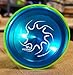 YoYoFactory Nine Dragons Yoyo Color Blue with Green Cap New Limited Release