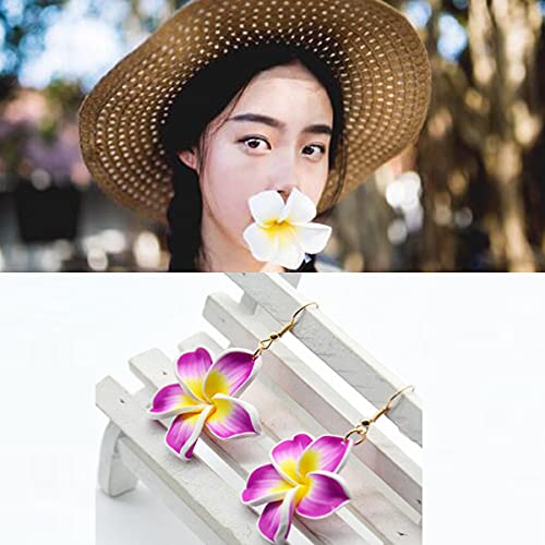 Fzbnsrko 100 Pcs Mixed Color 2.4 Inch Hawaiian Foam Artificial Plumeria Rubra Hawaiian Flower Petals For Wedding Party Decoration #TOP7