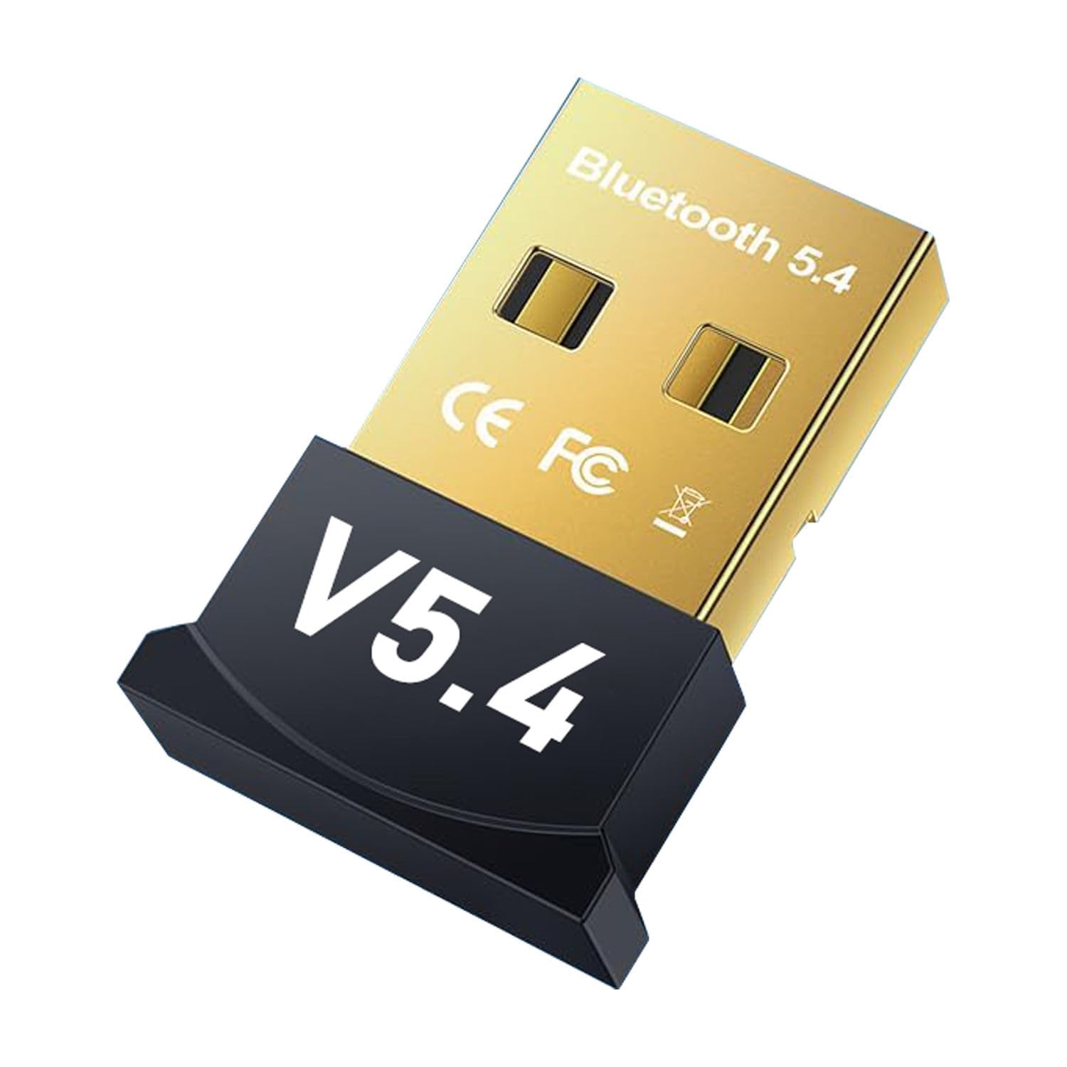 BlackBoost Bluetooth 5.4 USB Adapter Dongle for PC Laptop | for Mouse & Keyboard, for Headphones, Windows 11/10/8.1, for Mobile & Tablet, for Controllers-image-2