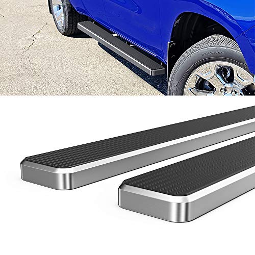 Estribos HD Ridez Acero Pulido 5" Compatible Ram 1500 miniatura 4