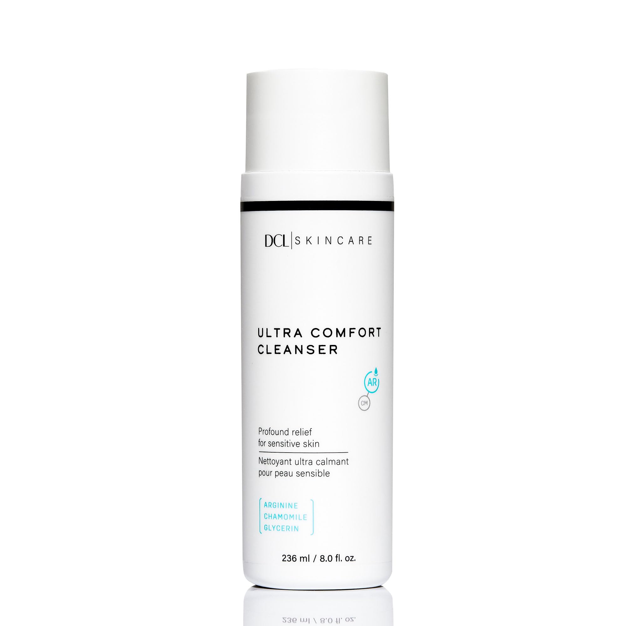 DCL Skincare Ultra Comfort Cleanser for Sensitive Skin, Rosacea & Eczema, 6.7 Fl oz