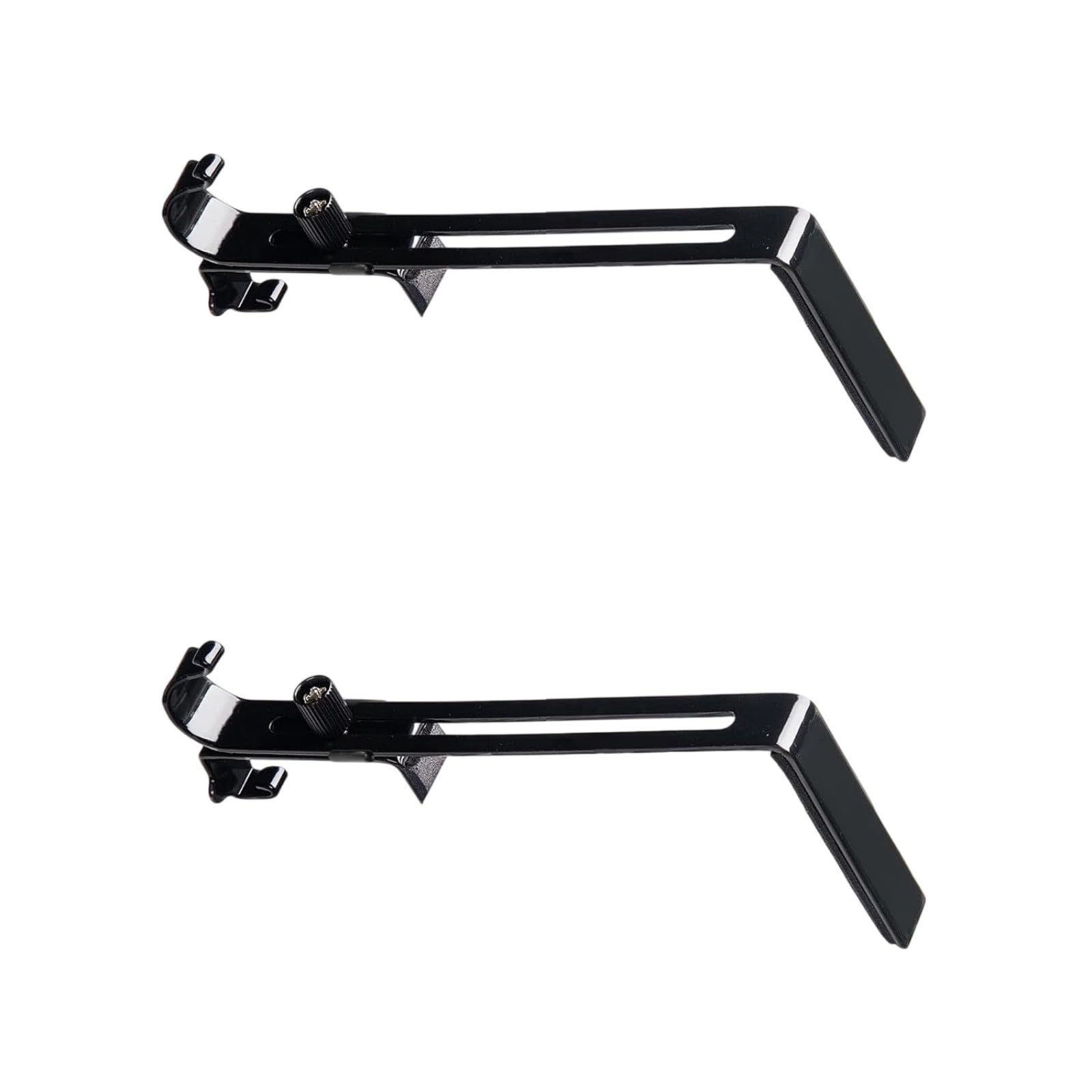 Msioytog Rustproof Metal Sock Hooks with Vertical Sliding Design Adjustable Length for Holiday Decor & Closet Storage Corporate Holiday Hangers