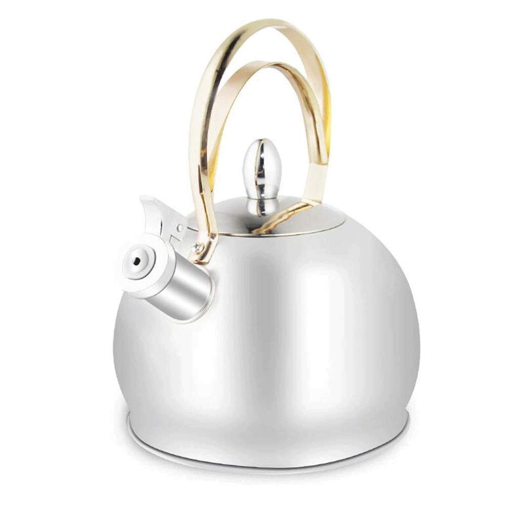 Sharper Image Stainless Steel Premium Tea Kettle Whistling Teapot