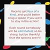 Giant Spoons, Card Games for Kids - Spoons Game, Deck of Cards, Fun Family Games for Kids and Adults, Playing Cards, Game Night, Travel Games, 3-6 Multi-Player Card Game, Games for Adults, Ages 7+ #3