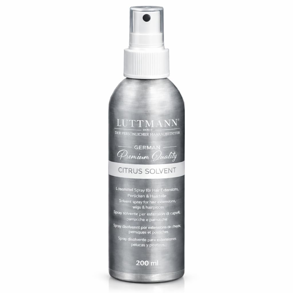 Citrus Solvente Remover 200 ml - Detergente per Bonding, Spray per Extension, Parrucche e Capelli - Made in Germany & Dermatologicamente Testato