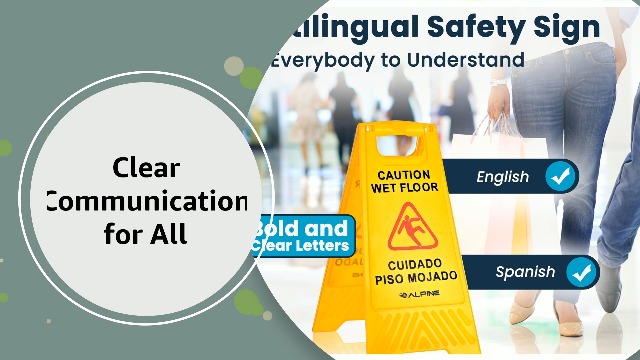 Aazon.co: JUST-BUY Caution Wet Floor Sign 25'', Safety Warning Signs - View #4