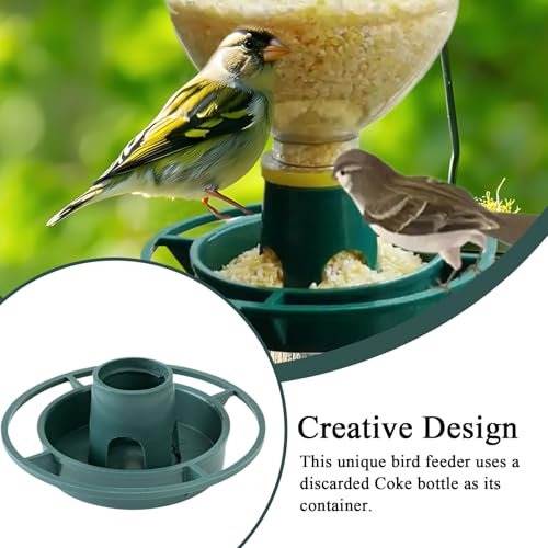 Bird Feeder - 12.5x3.8cm Parrot Watering Container, Effortless Sanitation | Hangable Parrot Watering Container with Robust Design, Bird Feeding Bowl for Lawn Patio Backyard Lovebird Parakeet - Image 5