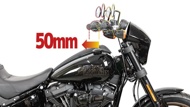 Amazon | キジマ(Kijima) バイクパーツ ハンドル フィフティー