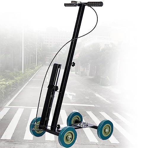 YEMELI La MáQuina De Marcado En La Carretera,Aplicador De Marcado De Carril,Recto,Arco Y Redondo Se Pueden Ajustar,El Ancho Se Puede Ajustar,Atletismo,Garaje,Cancha De Baloncesto