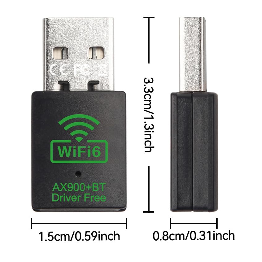 Amazon | USB WiFi Bluetoothアダプター 900Mbps デュアルバンド 2.4