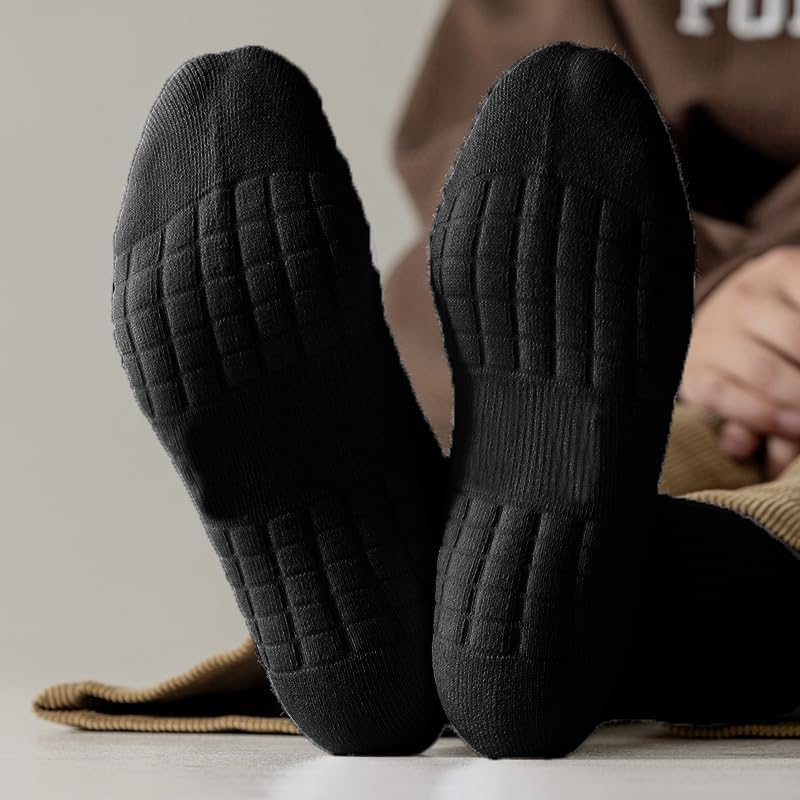 20 Pairs Crew Athletic Socks for Men Moisture Wicking Cushion Crew Socks for Sport Running Traveling - Image 5