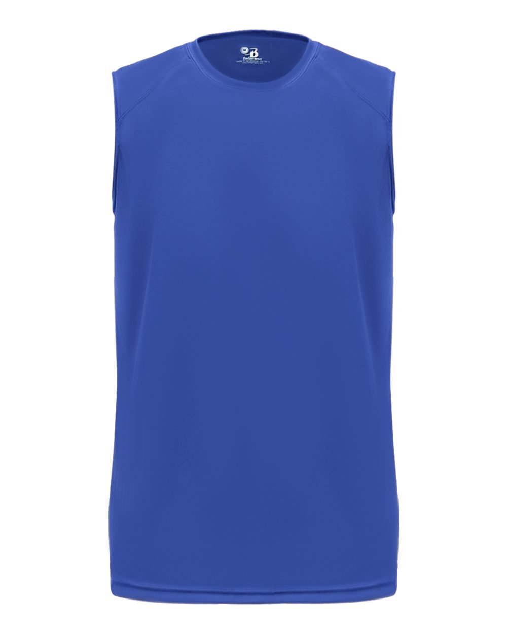 Badger Sport Royal Adult 4X Sleeveless Wicking Tee
