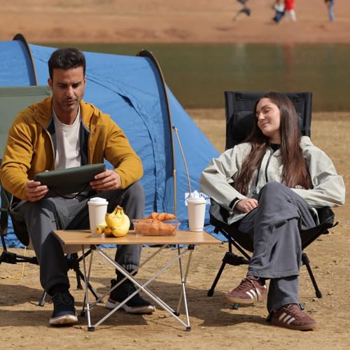 Wildhiker RestAngle Silla Plegable para Camping con Respaldo Alto, Comodidad de Lounge - Verde miniatura 2