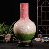 Céramique de haute qualité : Ces vases raffinés sont entièrement fabriqués à la main en céramique de haute qualité. Ce vase, d'une fabrication soignée, est durable et apportera une touche d'élégance à votre intérieur.