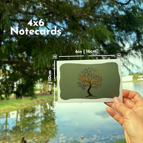 SETTINI Verschiedene goldene Notizkarten, 18 Stück mit Umschlägen und Aufklebern, 15,2 x 10,2 cm, blanko, 9 elegante Designs für alle Anlässe