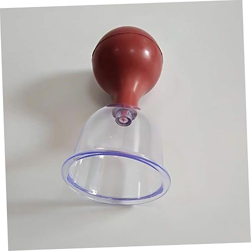 Miniatura 7 de Hemoton 18 piezas Herramienta de masaje de espalda Copa de vidrio de fuego Masaje Copa de succión Masajeador corporal Cupping Tazas de plástico