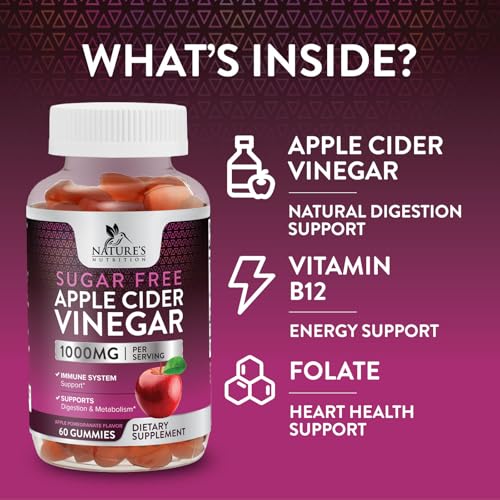 Nature's Nutrition Apple Cider Vinegar Gummies