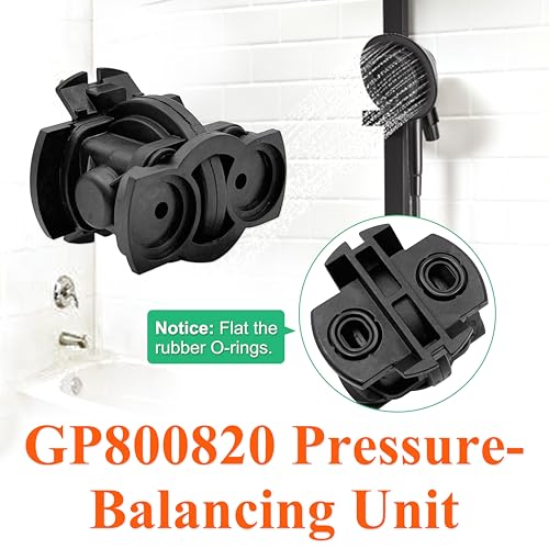 GP800820 Pressure-Balancing Unit Cartridge，Replacement for Kohler GP500520 Compatible with k-304 and k-11748 Platforms,Black - Thumbnail 4