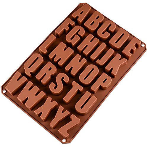 26 Lettere Inglese Cioccolato Silicone Stampi