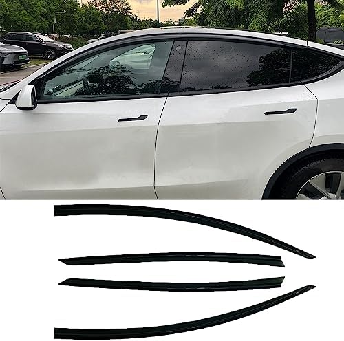 Window Rain Guards 94044 In-Channel - 4-Piece Set For 1999-2006 Chevy/GMC Silverado/Sierra 1500-3500 1999-2006 Chevy Truck - Foto 2