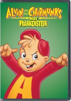 DVD Alvin and the Chipmunks Meet Frankenstein Book