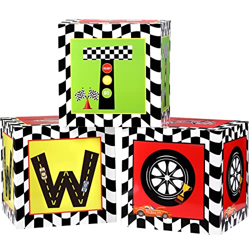 Fumete Race Car Two Year Old Birthday Balloon Boxes #TOP27
